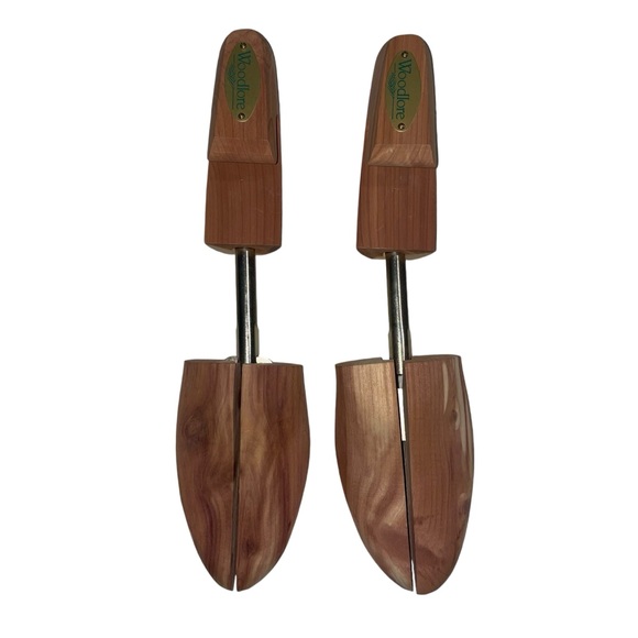 Woodlore Women’s Shoetree Luxury Cedar Wood Adjustable Boot tree Size Large EUC - Picture 2 of 10